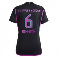 Echipament fotbal Bayern Munich Joshua Kimmich #6 Tricou Deplasare 2023-24 pentru femei maneca scurta